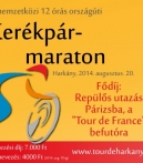 "Harkány-Tour 2014" - II. nemzetközi 12 órás országúti kerékpárverseny